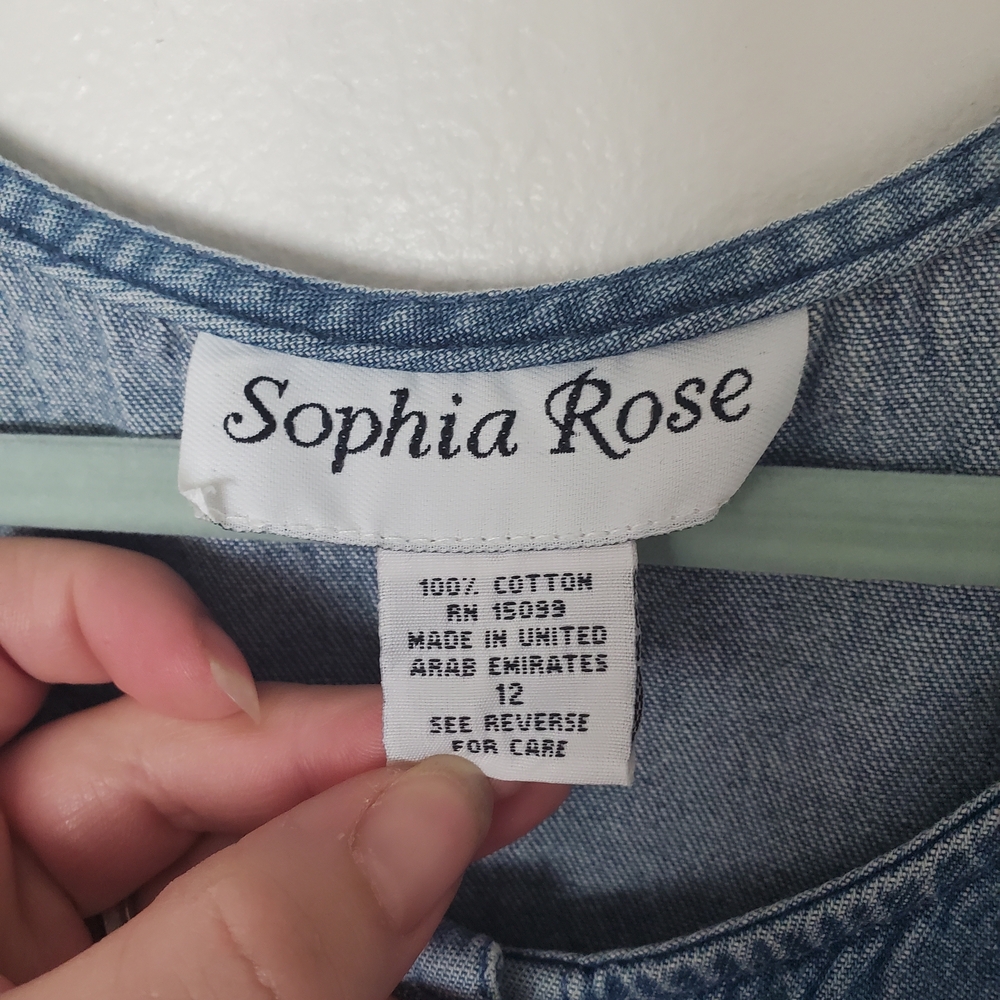 Vintage Denim Dress - Picture 5 of 8